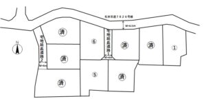 【分譲地】松本市島立南栗第2期 建売分譲 全9区画 区画5 67.50坪 画像2 【分譲地】松本市島立南栗第2期 建売分譲 全9区画 区画5 67.50坪 画像2
